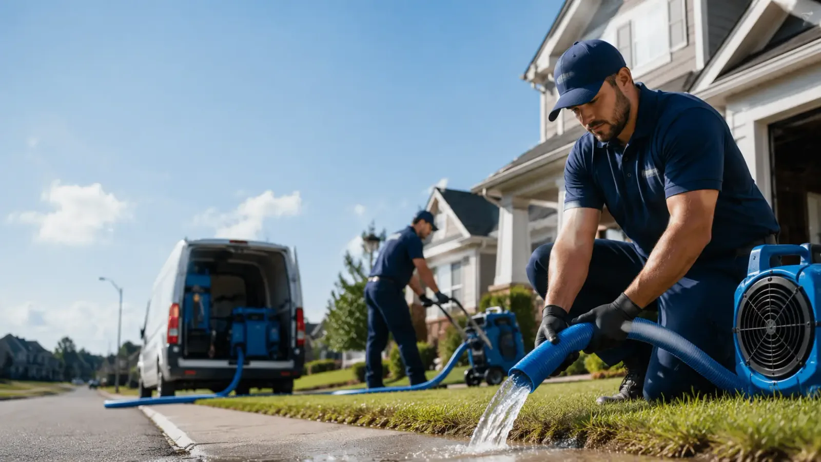 Flood Damage Restoration in Allenton, MI